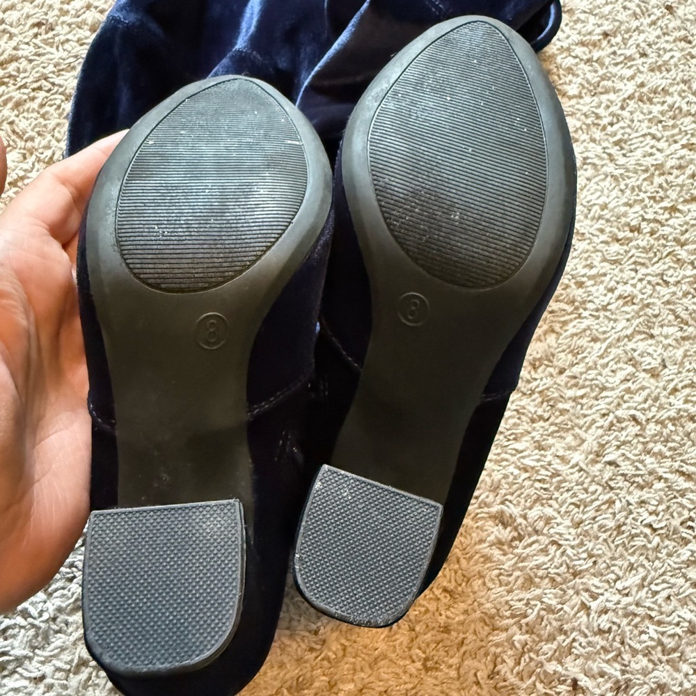 Candie's Navy Blue Women's Boots - Picture 4 of 7